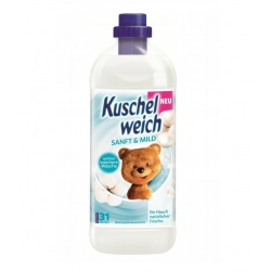 Kuschelweich Sandft & Mild  koncentrat płyn do płukania 1l 38 płukań